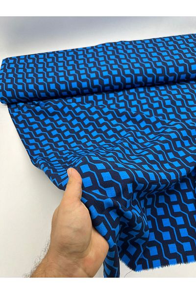 Kumaş Sevdası Μαροκινό ύφασμα βισκόζης - 145 cm Δεν εμφανίζεται εσωτερικά Πολυεστέρας