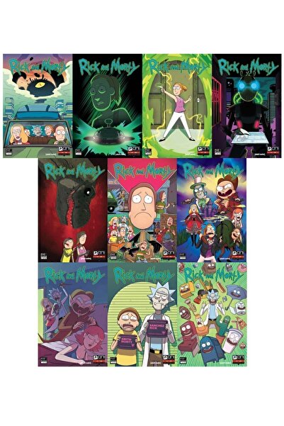 Marmara Çizgi Rick And Morty 31-40 Set
