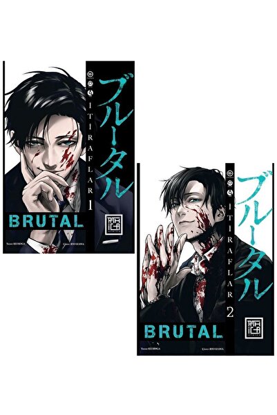 Alfa Yayınları Brutal İtiraflar 1-2. Ciltler Manga Seti