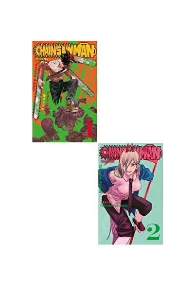 Gerekli Şeyler Yayıncılık Chainsaw Man 1-2. Ciltler Manga Seti