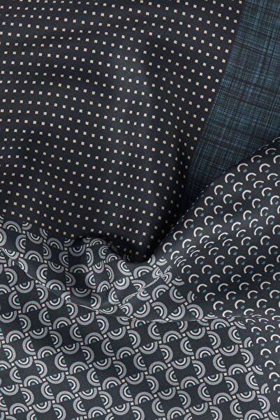 AC&Co / Altınyıldız Classics Green and Black Men's Handkerchief