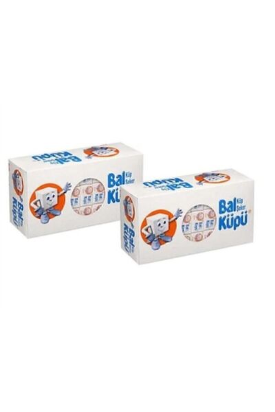 BALKÜPÜ Çift Sargılı Küp Şeker 270 Adet 750 gr 2 Paket
