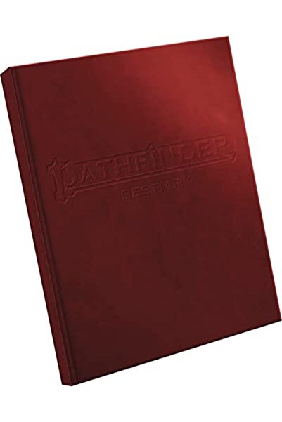 Diamond Book Distributors كتاب Pathfinder Bestiary إصدار خاص P2