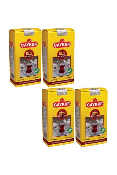 Çaykur Rize Tourist - 2 Kg Bulk Tea, 500 Gr x 4 Packs