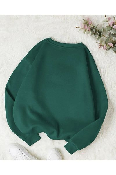 MOONBULL Unisex mikina Nefri Bronklyn Oversize s potiskem