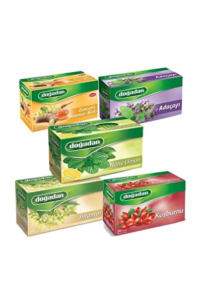Doğadan Bitki Çayları Ihlamur,ballı,nane Limon,adaçayı,kuşburnu