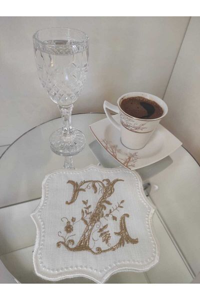 LİNDA MİA Χαρτοπετσέτα Cocktail Χρυσή "z" Μονή
