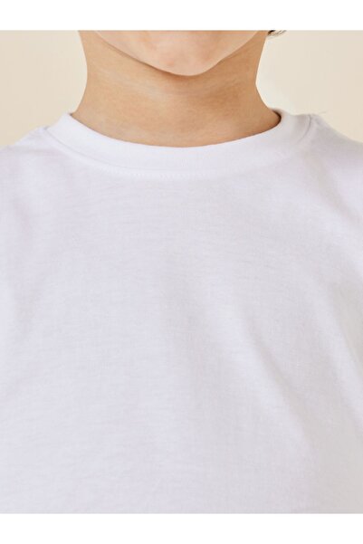 Styli Solid Cotton T-Shirt