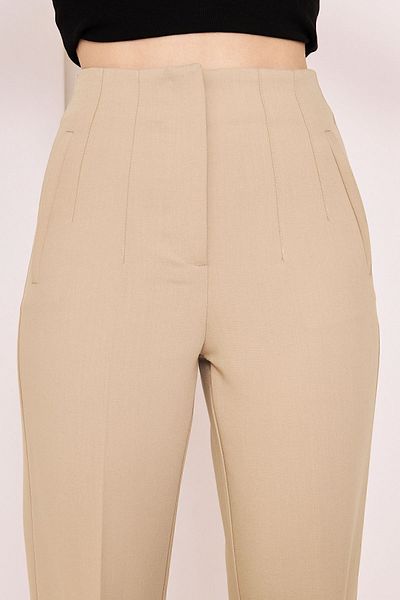 KAROL flatform fabric pants