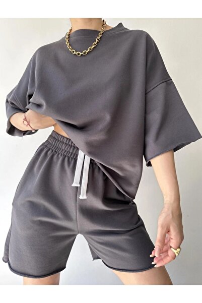 Gün Wide Cut Shorts and T-Shirt Set