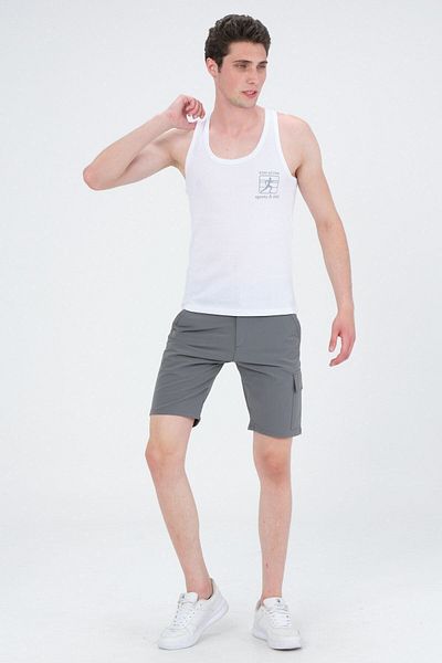Rich Men's Swimmer Cut Sports Tank Running Athlete Tank Top