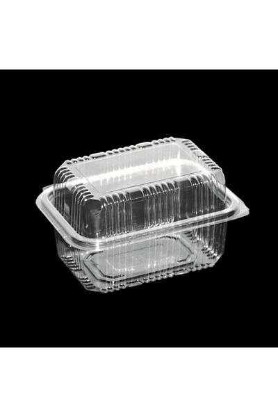 ambalajsan Plastic Leak Proof 500g Cheese Container 100 pcs