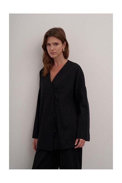 FUSHYA Gabardine Double Set - Tie-Up