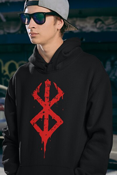 SEVBANO Anime Berserk Series Printed Unisex Oversize Hoodie