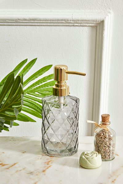 Karaca Home Pamela Liquid Soap Dispenser Gray