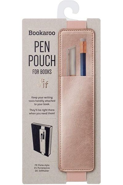 Ingram Bookaroo Pen Pouch Rose Gold
