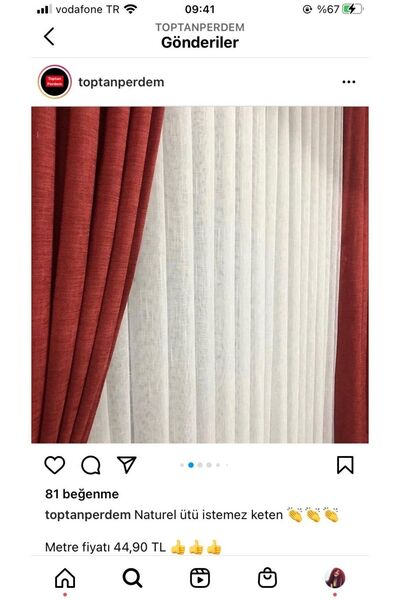 Vinaldi Natural Linen in Tulle