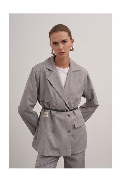 FUSHYA Blazer Double Suit - Striped