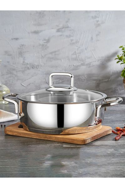 FALEZ Vento 24 Cm Steel Carnivore Pot
