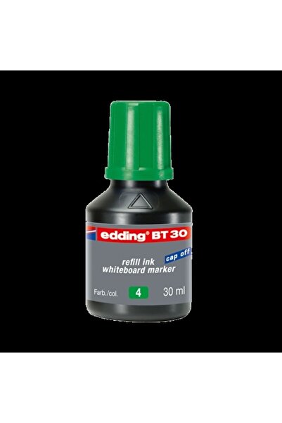 Edding Tahta Kalem Mürekkebi Damlalıklı 30 ml Yeşil Bt30 - Tek Üründür