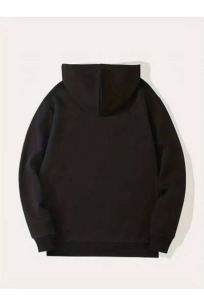 Karatopak Hanorac unisex cu imprimeu ridicat cu 2 fire