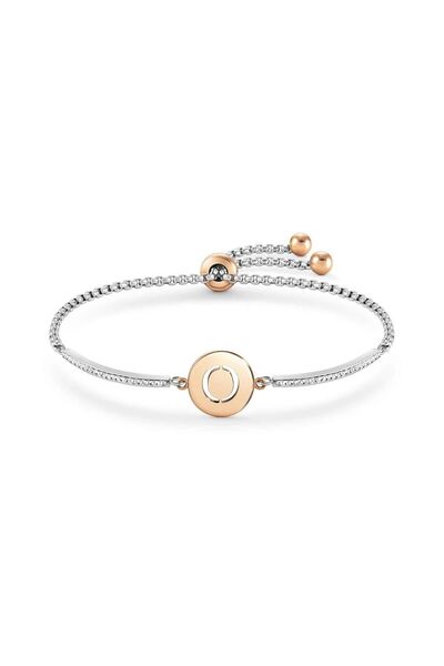 NOMİNATİON Mıllelucı Bracelet In Steel And Cubic Zirconia Letters (015_o)