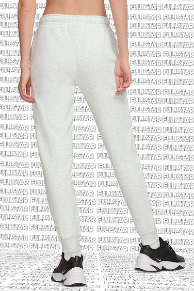 Nike Sportswear Essential Fleece Sweatpant Βαμβακερό Φούτερ Φούτερ Λευκό Μελανζέ