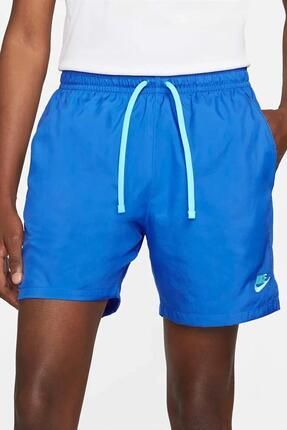 Nike Sportswear Woven Flow Shorts Blue Unisex Gunluk Ve Deniz ortu Mavi Fiyat Yorumlar Trendyol