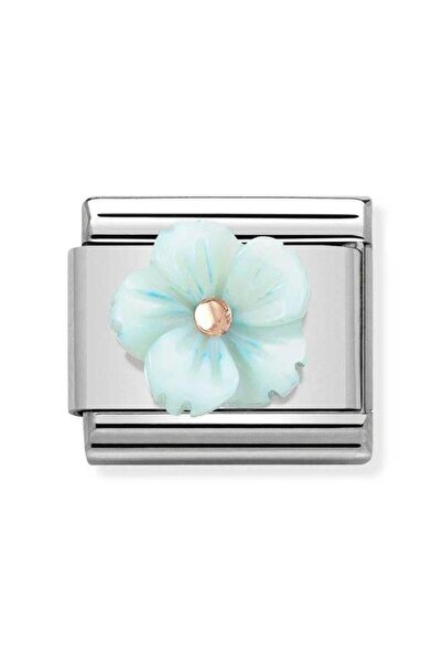 NOMİNATİON Composable Classic Dekoratif Link - Taşlar Semboller - Çiçek -  9K...