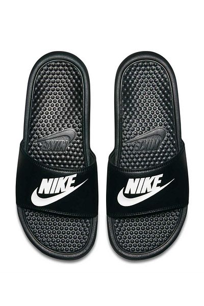Nike Futura Benassi Slide Black Unisex Black Slippers Single Strap