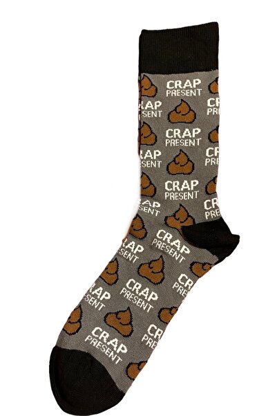 BABI'S SOCKS Crap Present Pattern Socks