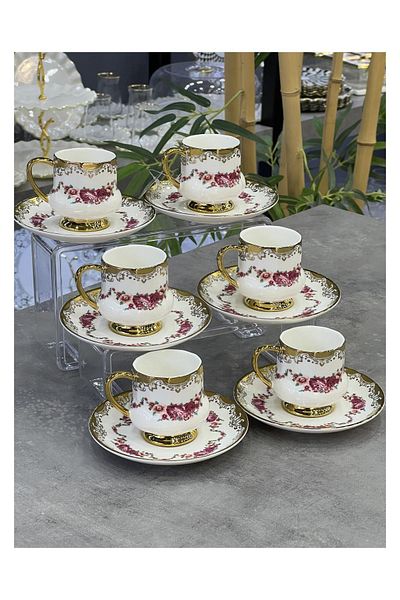 ACAR Orisis 6 Lux Porcelain Cup Set