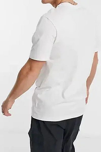 Nike Tricou alb pentru bărbați - Logo Futura Block