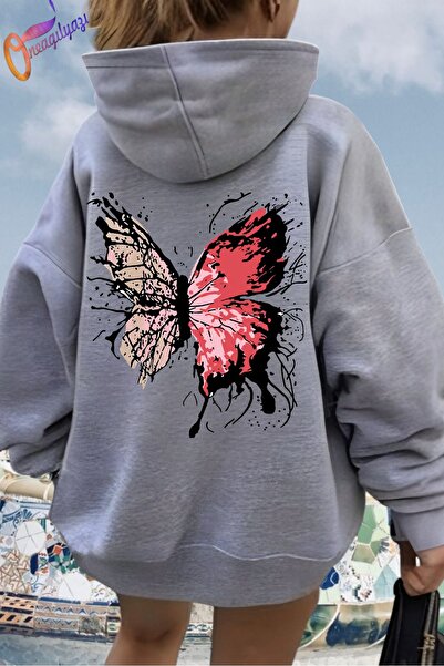 oneagılyazı مقنعين البلوز المطبوعة