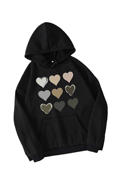 KOZİA OUTDOORS Unisex Oversize Φούτερ - Malkoç Bey Printed