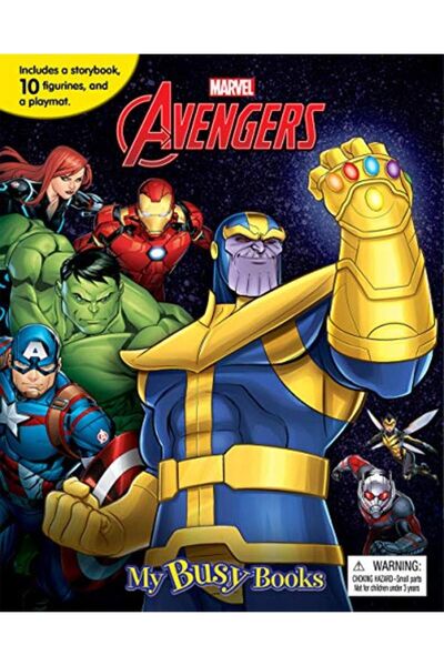 Phidal UK My Busy Book Marvel Avengers Infinity War