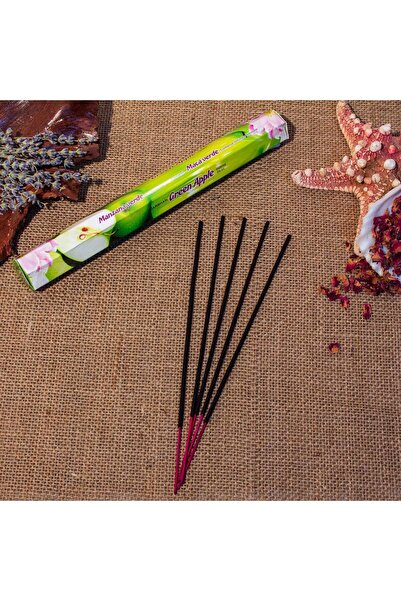 Darshan Incense Darshan Green Apple (yeşil Elma )hexa 20'li Çubuk Tütsü