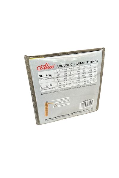 Alice Acoustic Guitar String - 1 Set Plectrums Gift