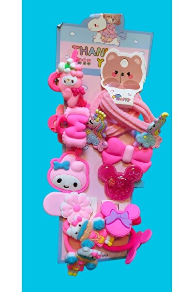 madam shushu Set de catarame pentru copii - cu cleme, elastice și cu zăvoare