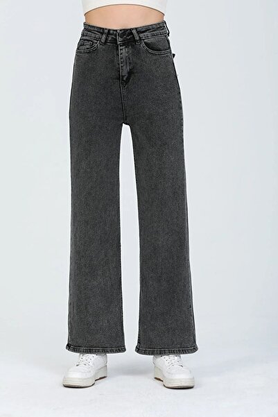 WODDİ Pantaloni casual Ganikus Salaş Füme, blugi, lycra, elastici