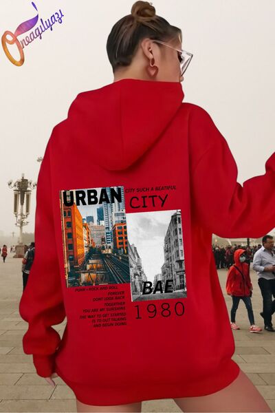 oneagılyazı Hanorac imprimat cu glugă