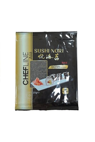 Chefline Asia Yaki Nori Deniz Yosunu Gold 10 Yaprak 25g