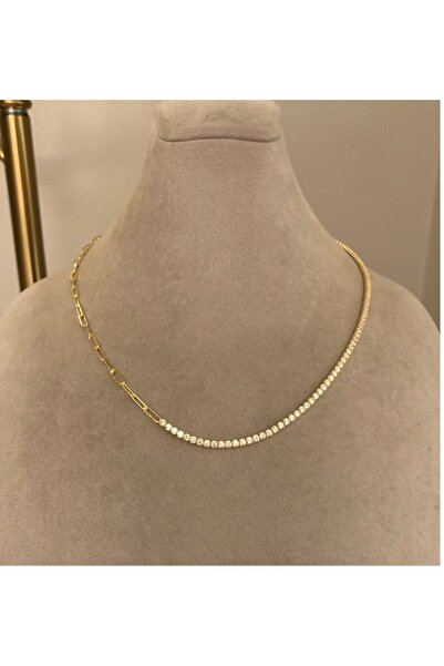 emy by emel luxury silver jewelry Altın Kaplama Su Yolu Ataç Kolye 925 Ayar G...