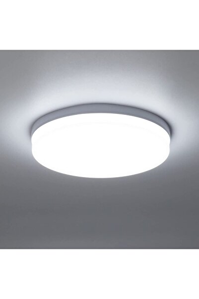 Gökyüzü Panel Banyo Yuvarlak Avize 25watt-30cm X 30cm Lüks Led Aydınlatma, Lü...