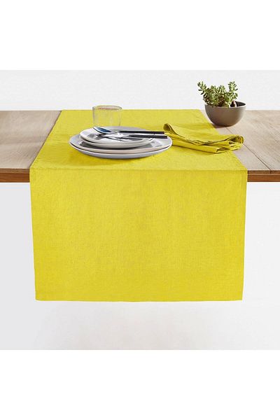 Dekorinyo Yellow Decorative Runner