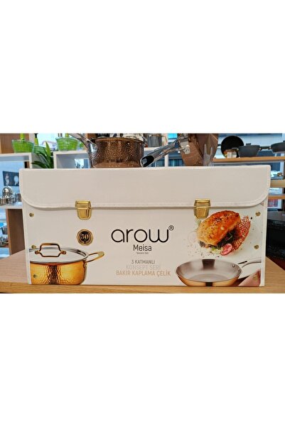 AROW Meisa 3-Tier 9-Piece Cookware Set