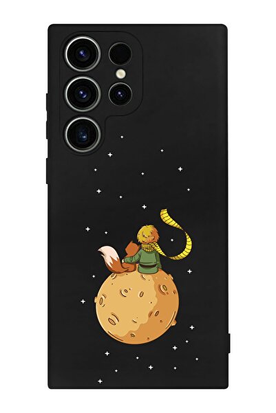 shoptocase Galaxy S24 ULTRA Uyumlu Küçük Prens Desenli Silikon Telefon Kılıfı