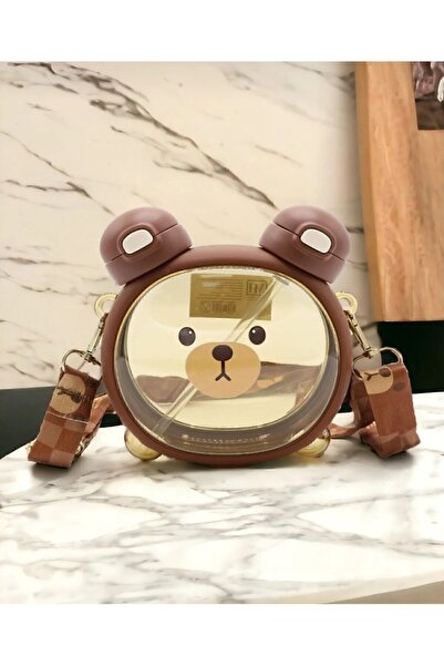 Luca Mia 750 ml Cute Teddy Bear Figured Water Bottle