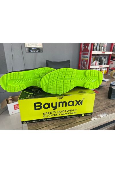 Baymax Golden Armor Air Max Bagcıklı Iş Güvenlik Ayakkabısı