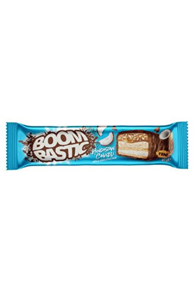 Boombastic Hindistan Cevizli Sütlü Çikolata Bar Gofret 40G ( 12 ADET )